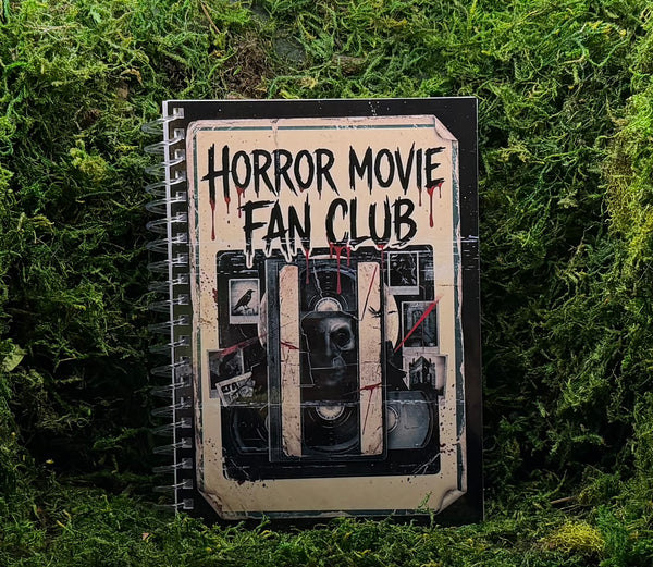 Horror Movie Fan Club Notebook