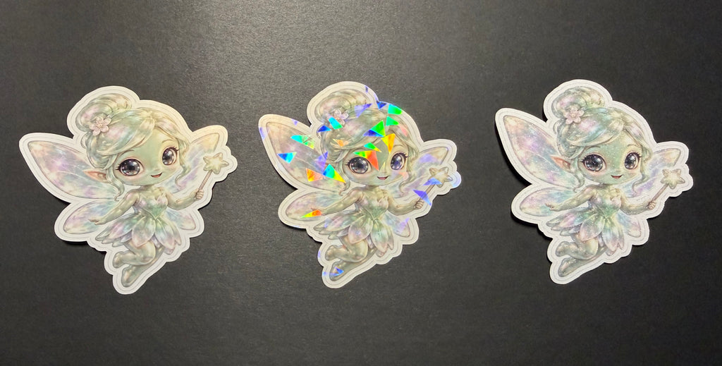 Whimsical Fairy Sticker