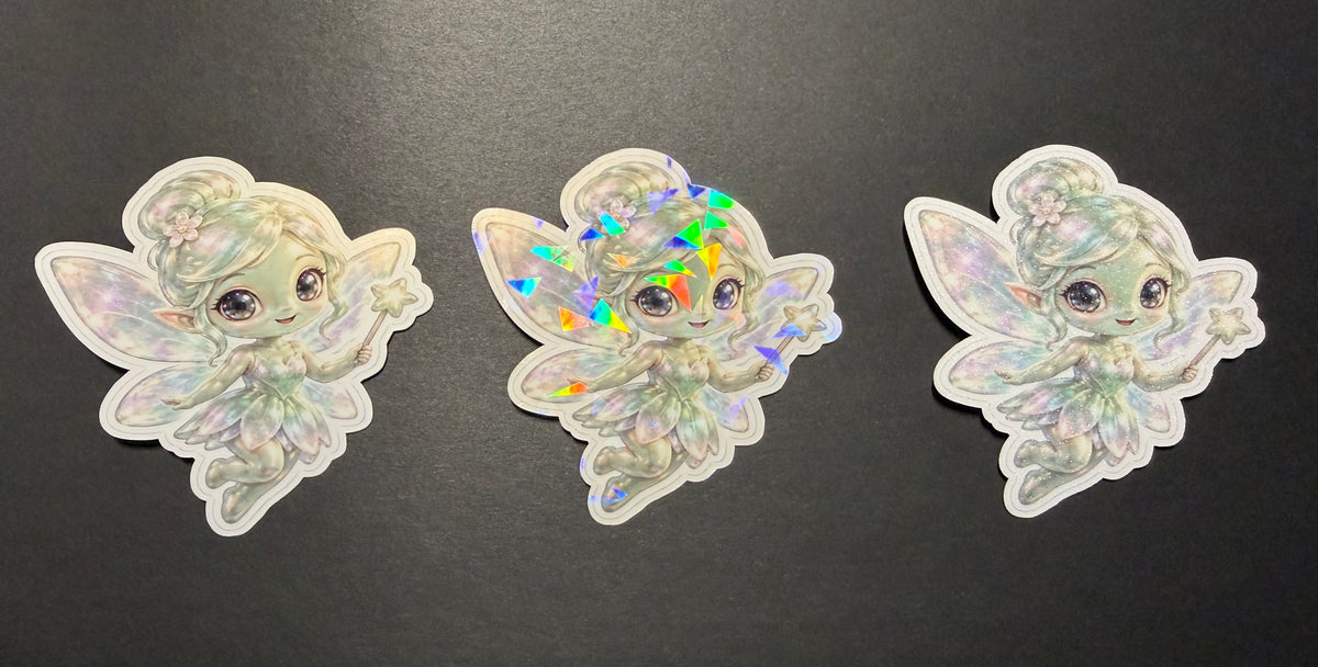 Whimsical Fairy Sticker
