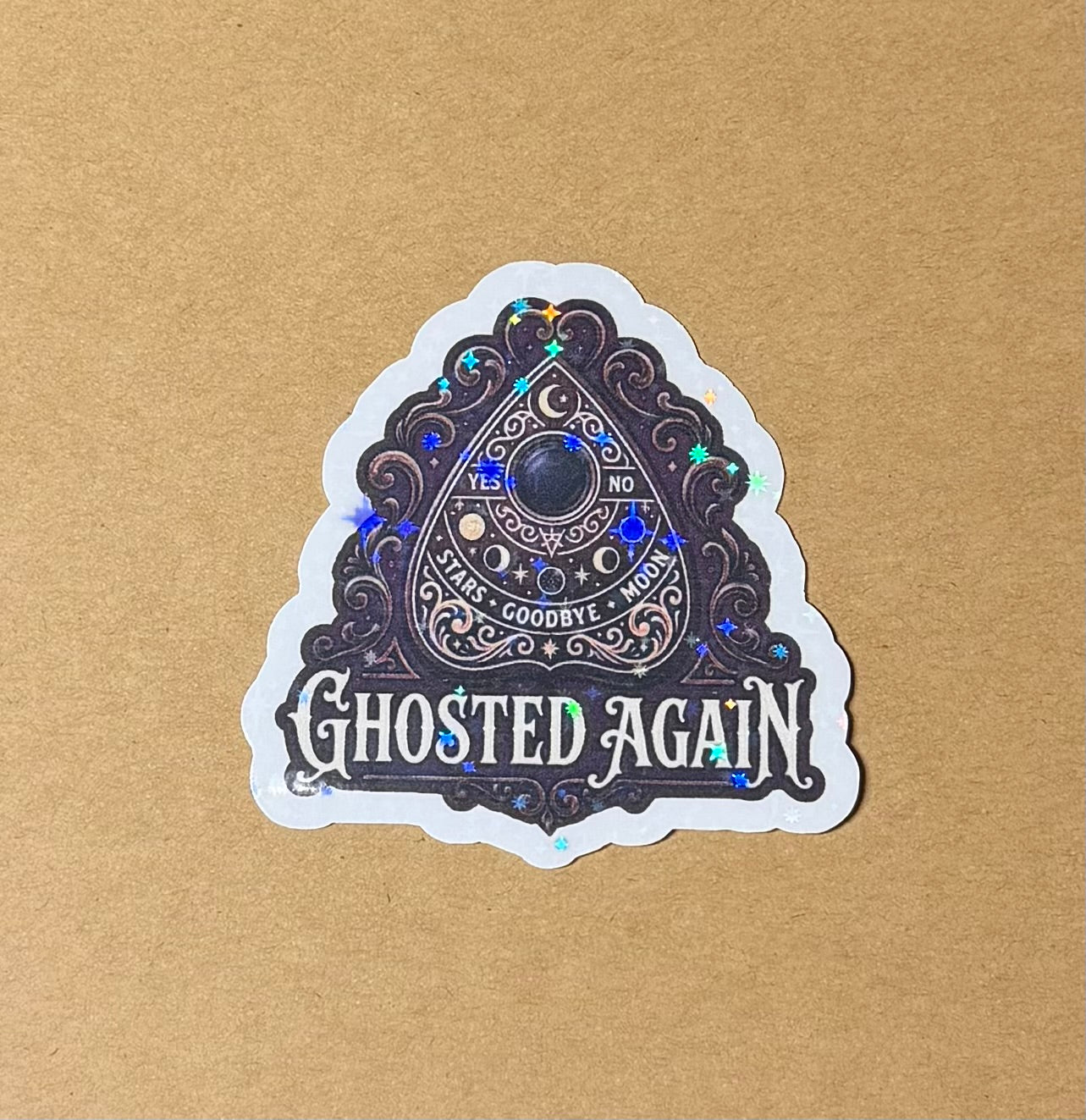 Ghosted Again Sticker