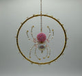 Sparkly Pink Spider Suncatcher