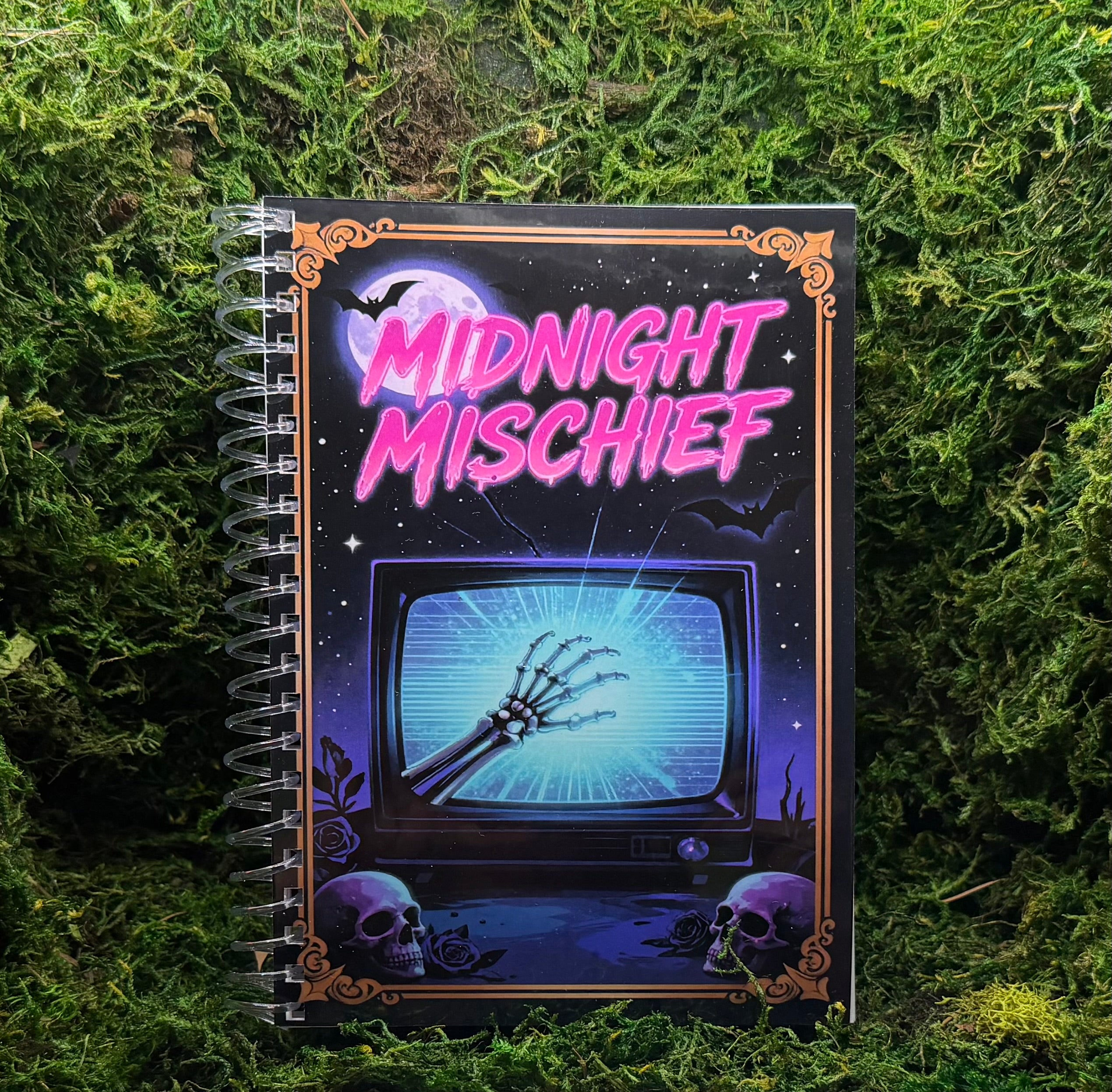 Retro Horror TV Notebook