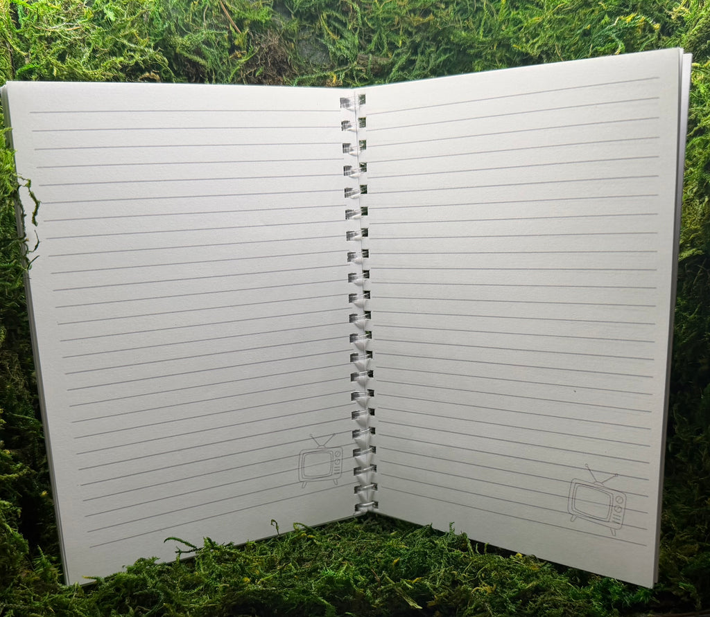 Retro Horror TV Notebook