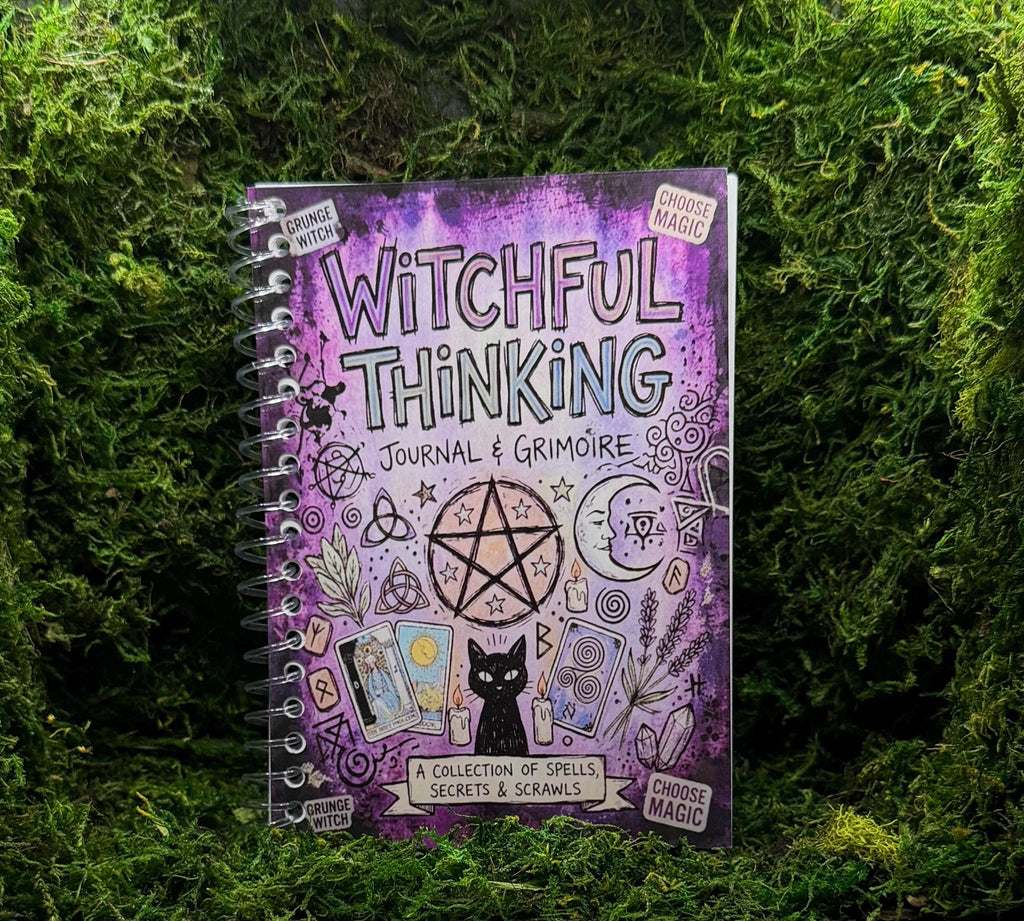 Witchful Thinking Spiral Notebook