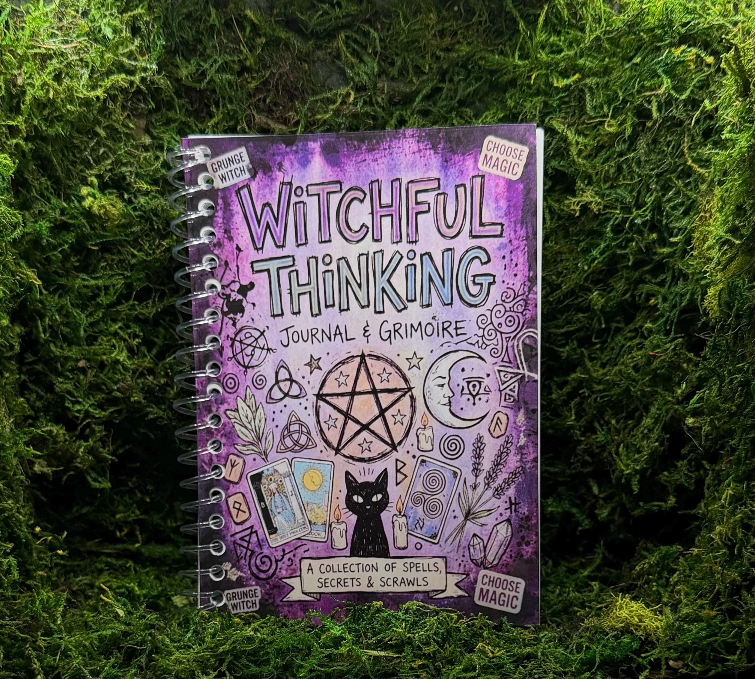 Witchful Thinking Spiral Notebook