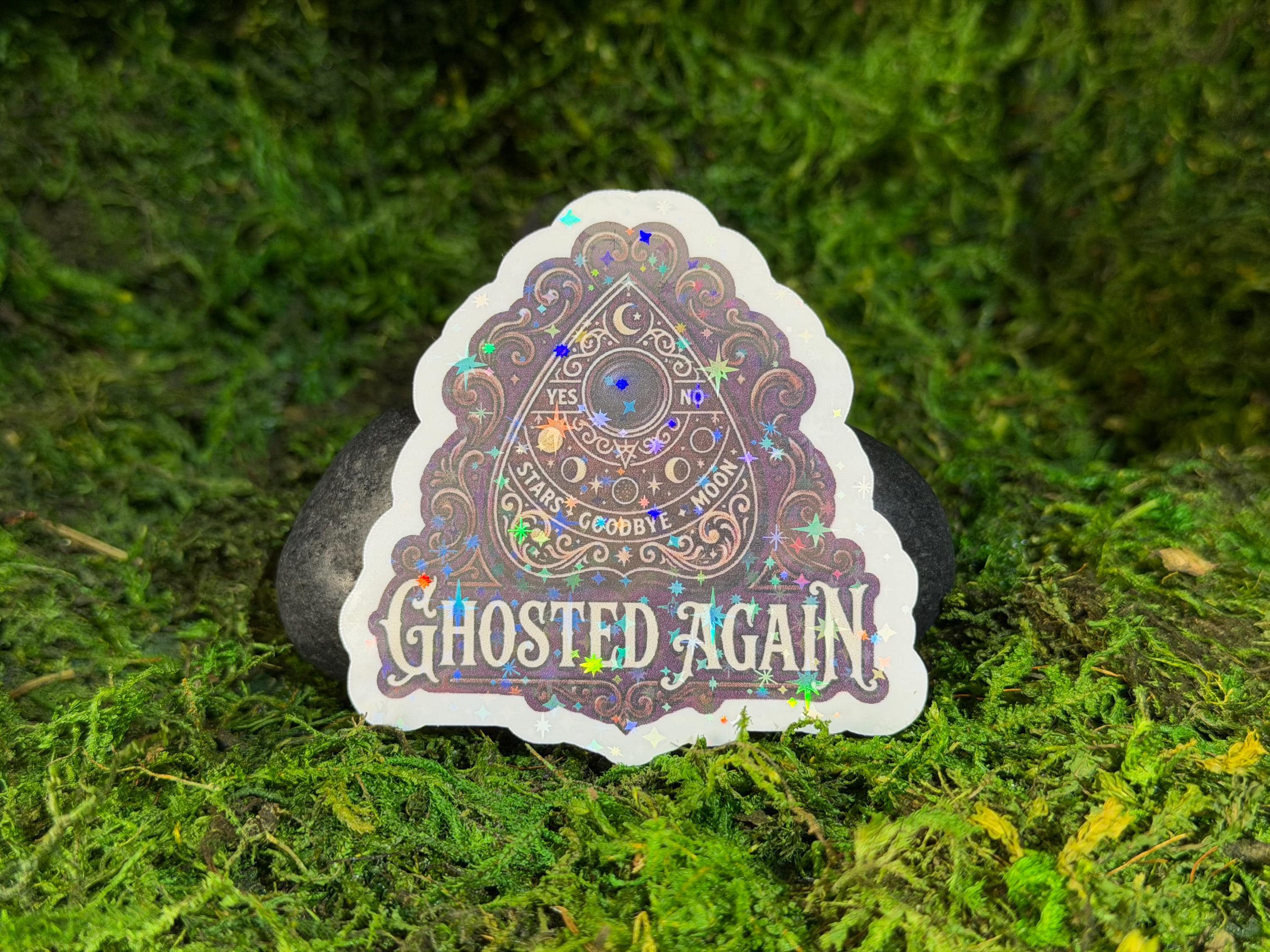 Ghosted Again Sticker