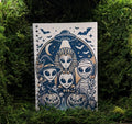 Alien Halloween Spiral Notebook