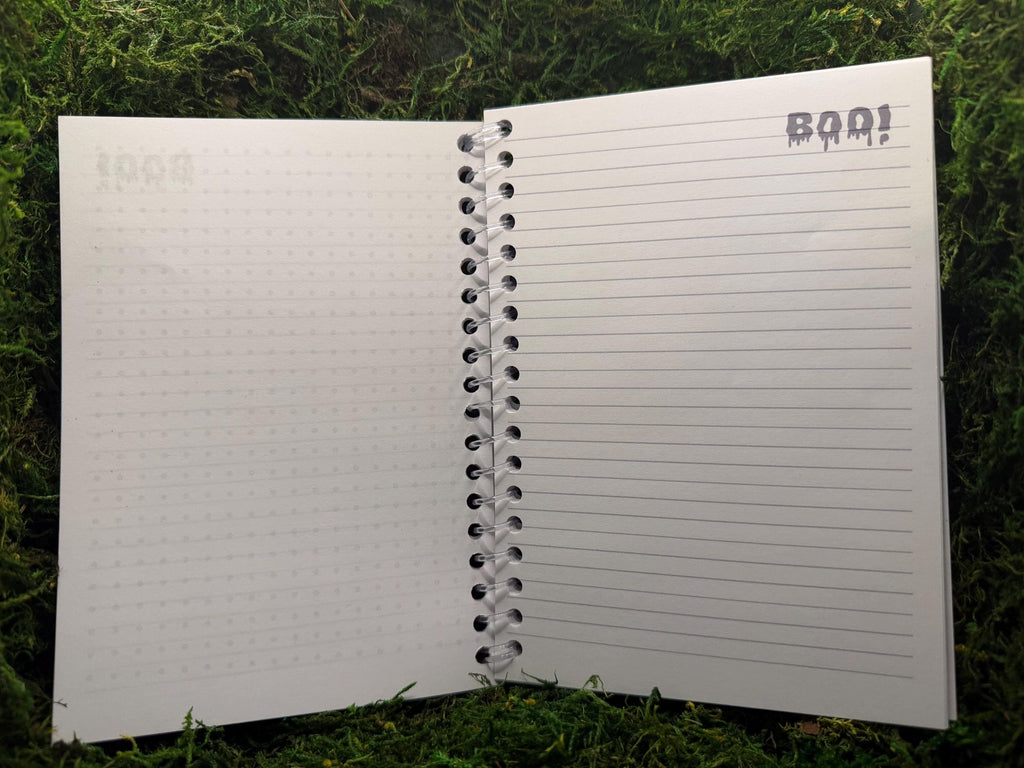 Ghostly Besties Spiral Notebook