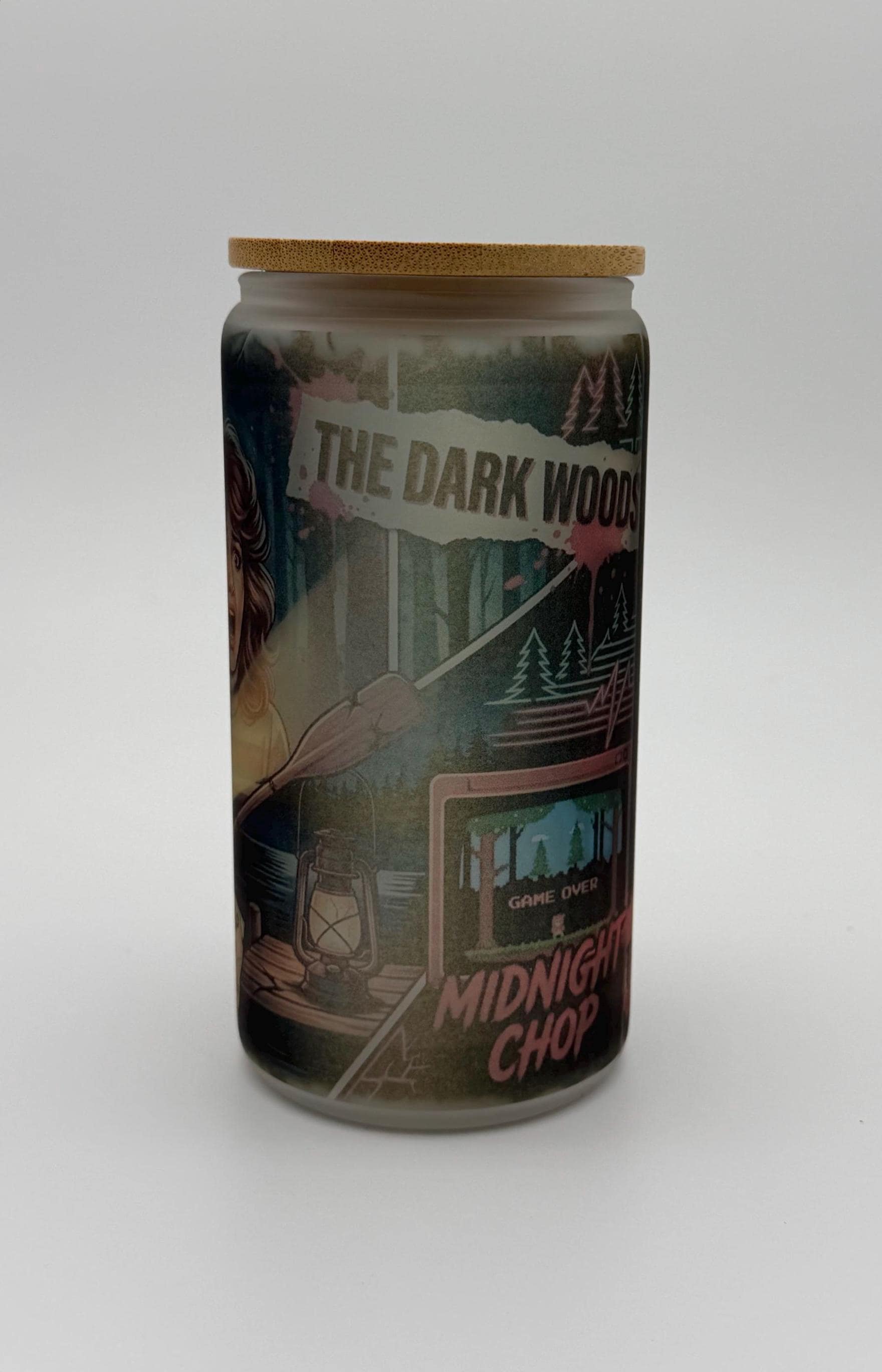 Horror Movie Frosted Glass Tumbler