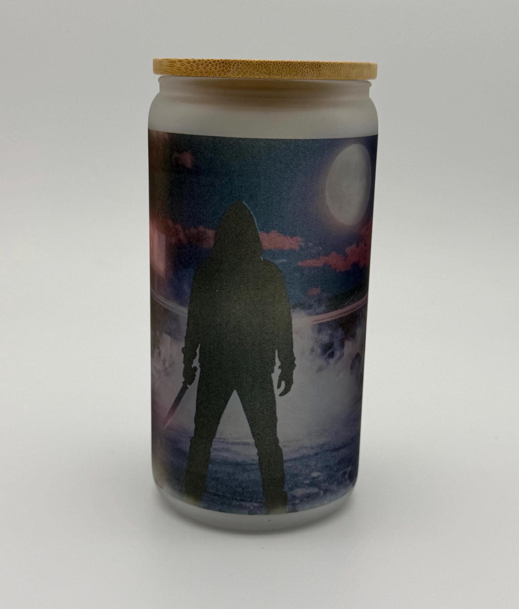 Suspense Thriller Frosted Glass Tumbler
