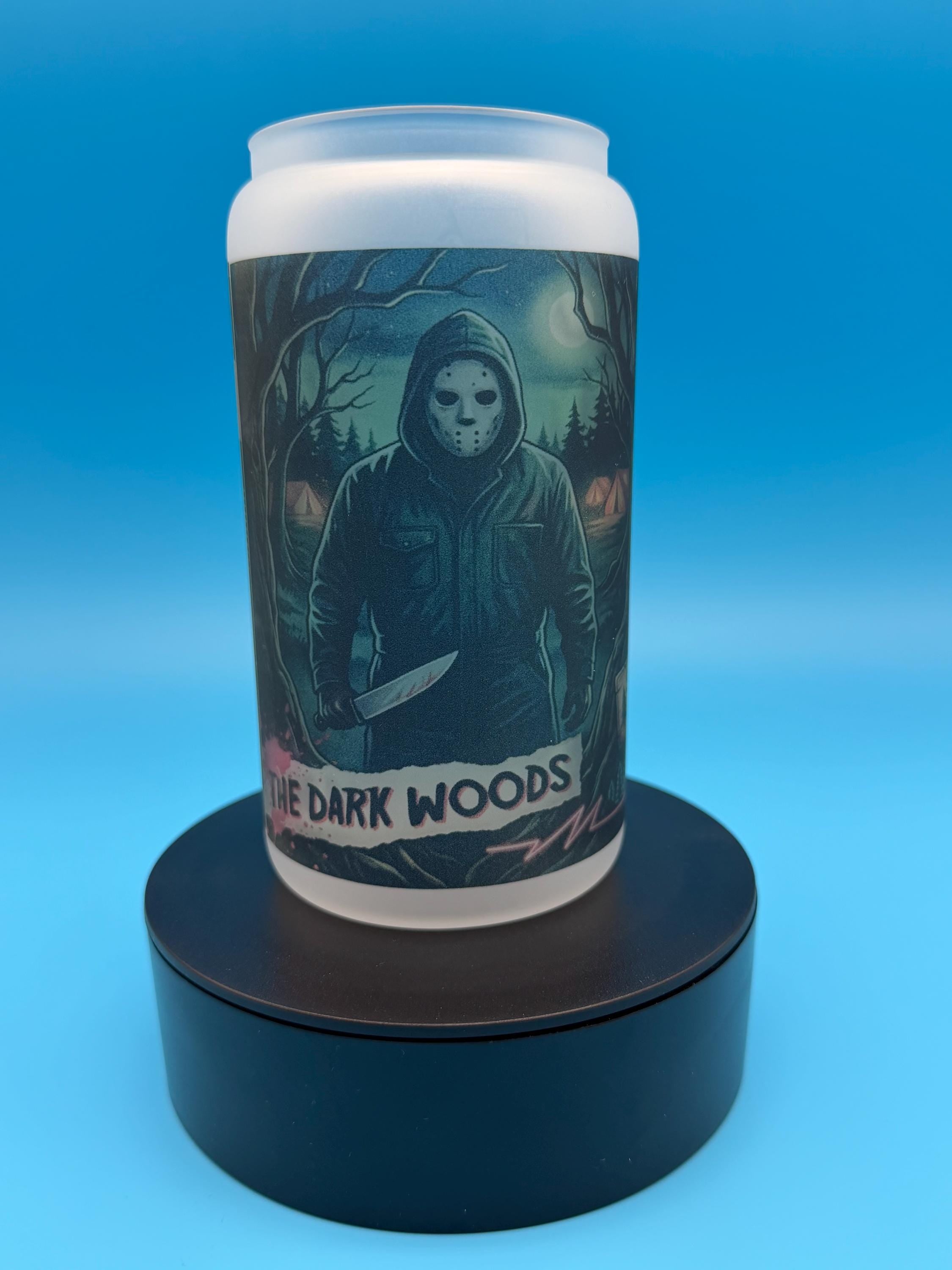 Horror Movie Frosted Glass Tumbler