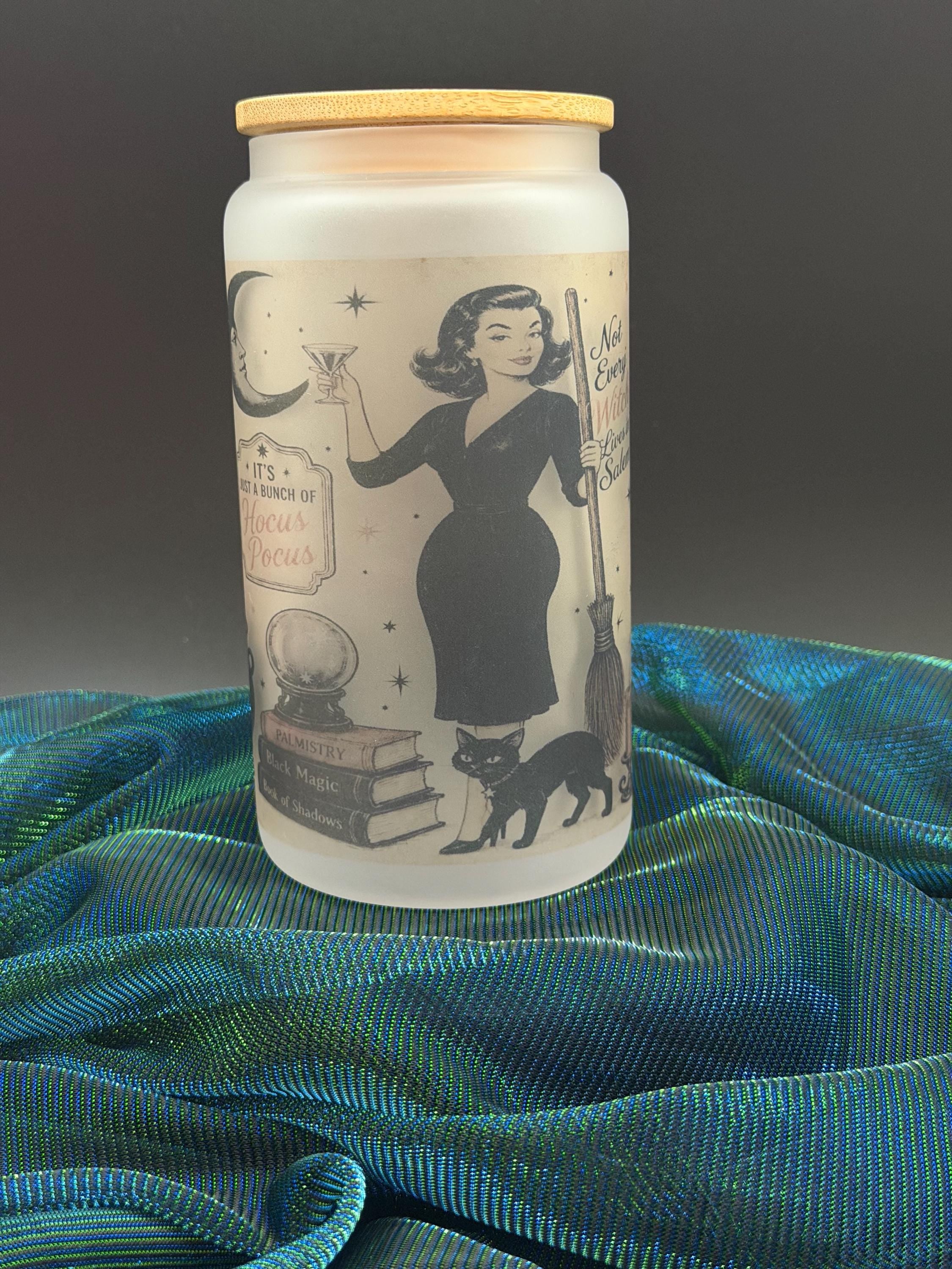 A Little Magic Frosted Glass Tumbler - 16 oz