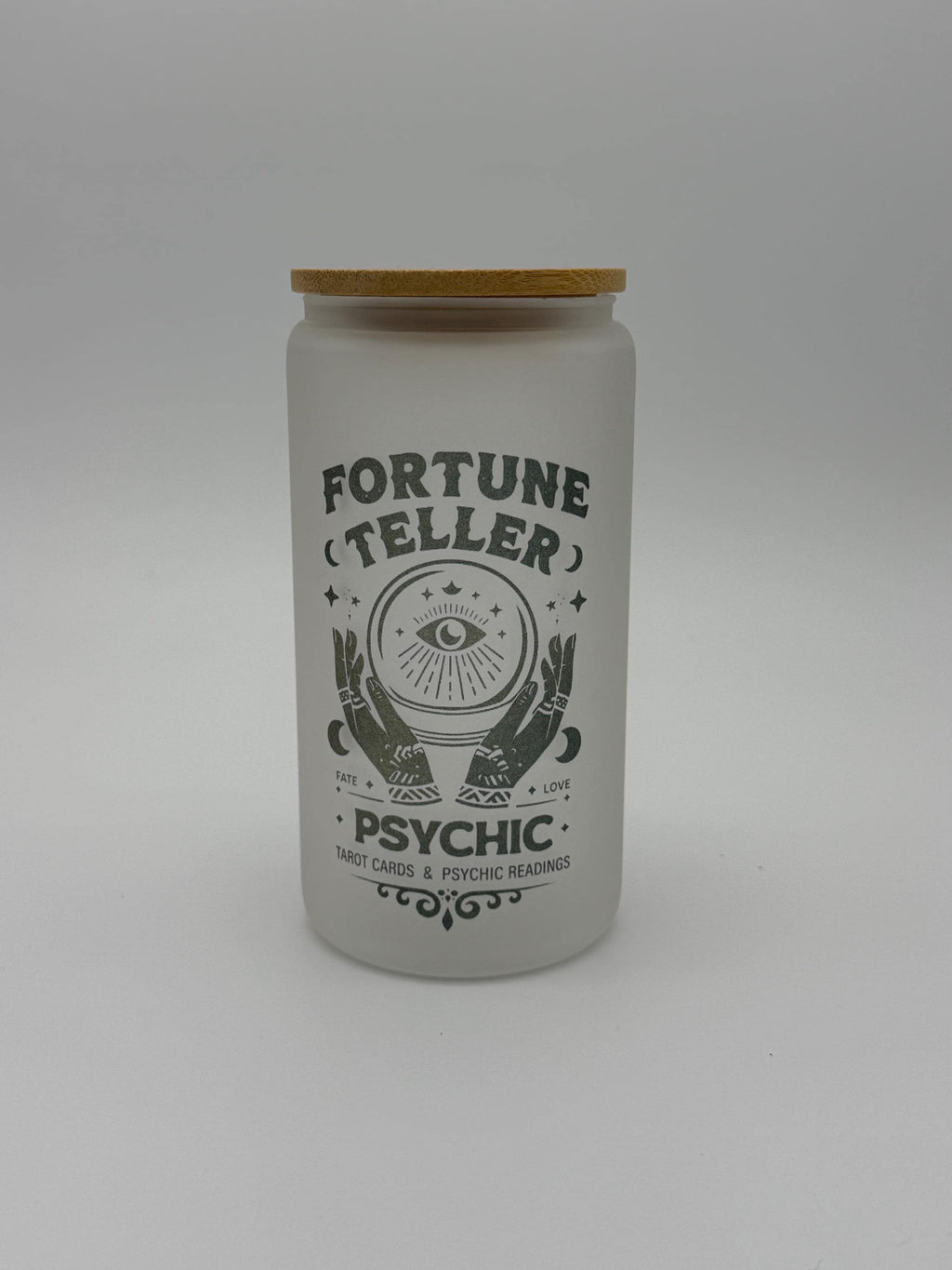 Fortune Teller Frosted Glass Tumbler