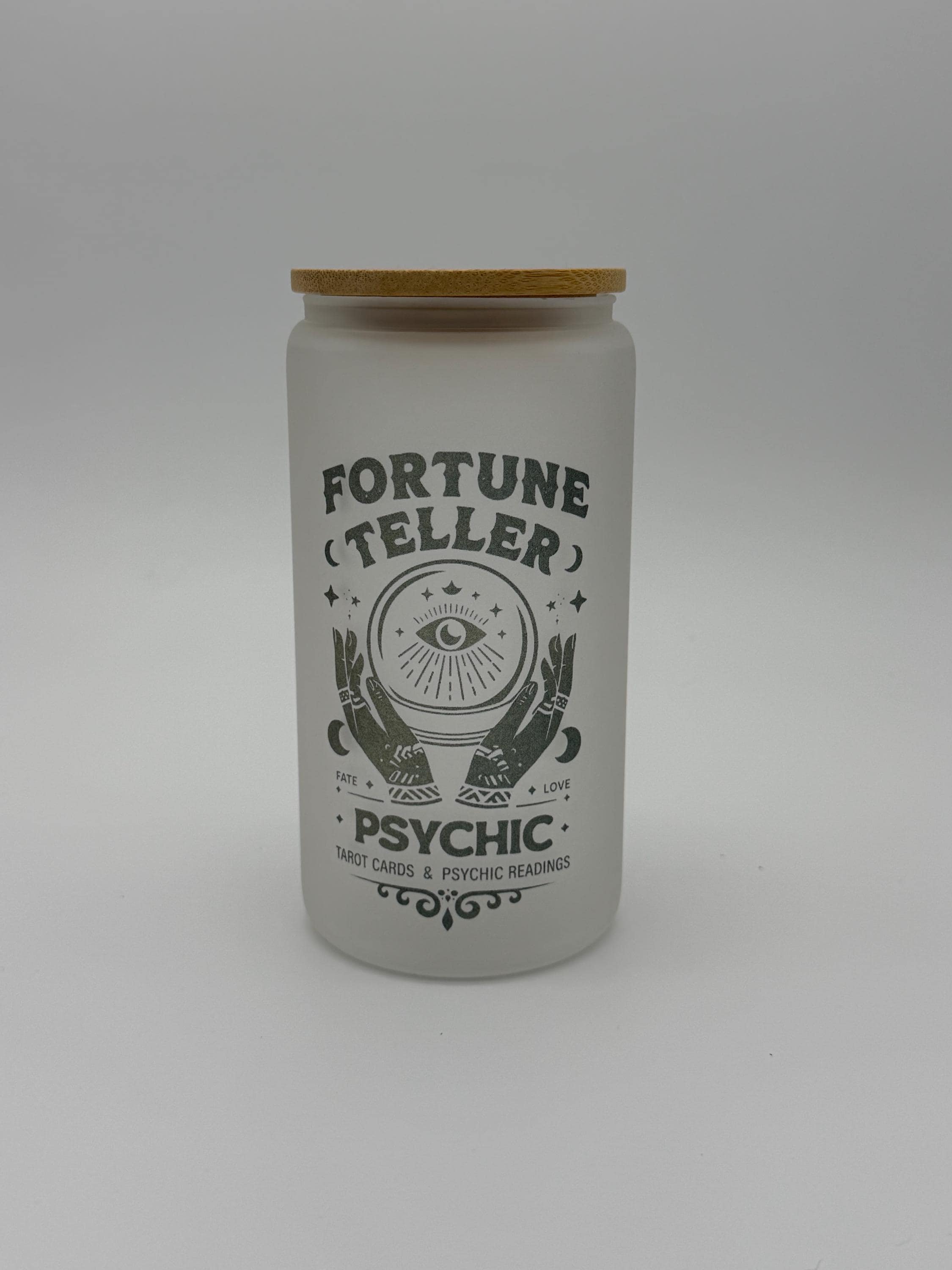 Fortune Teller Frosted Glass Tumbler