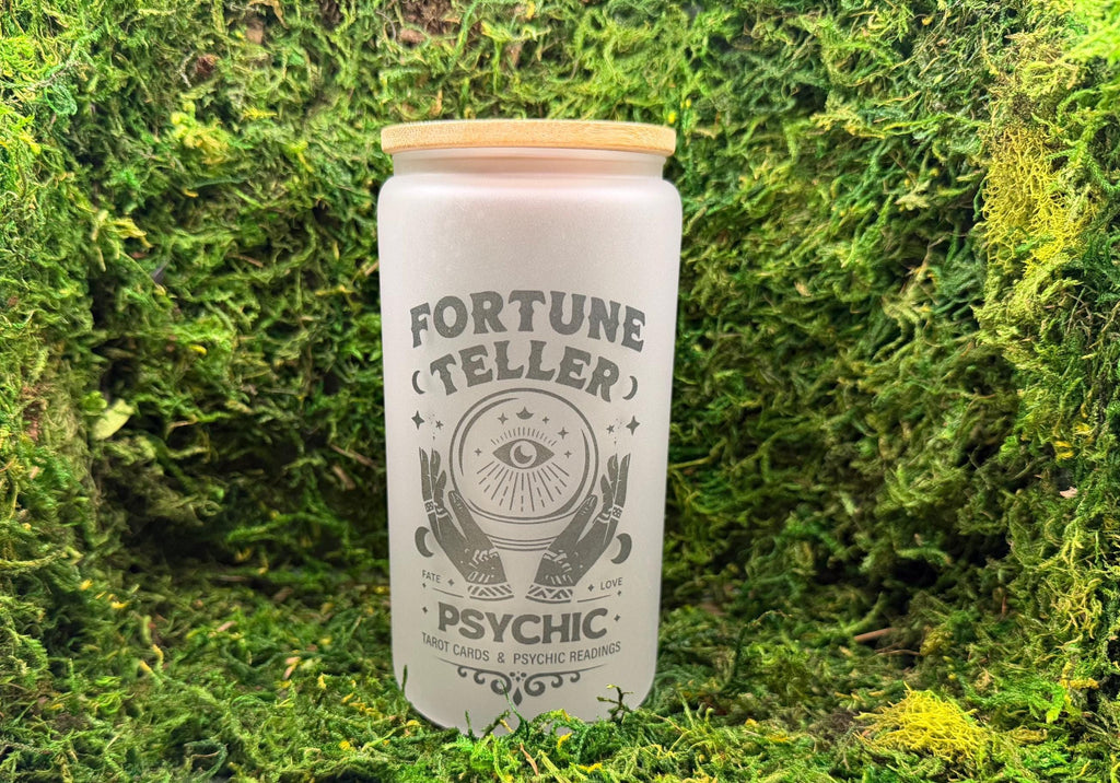 Fortune Teller Frosted Glass Tumbler