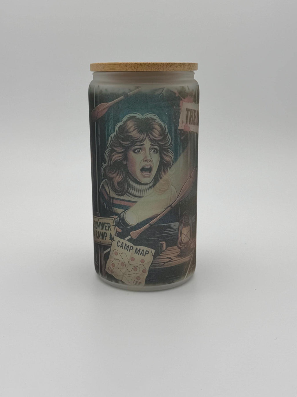 Horror Movie Frosted Glass Tumbler
