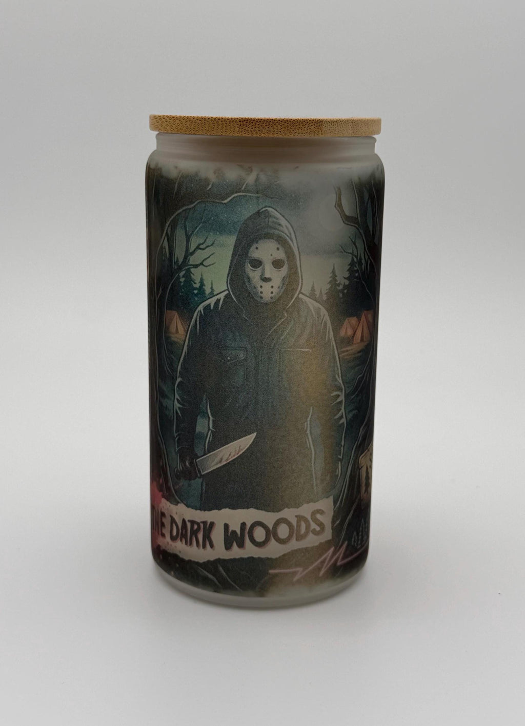 Horror Movie Frosted Glass Tumbler