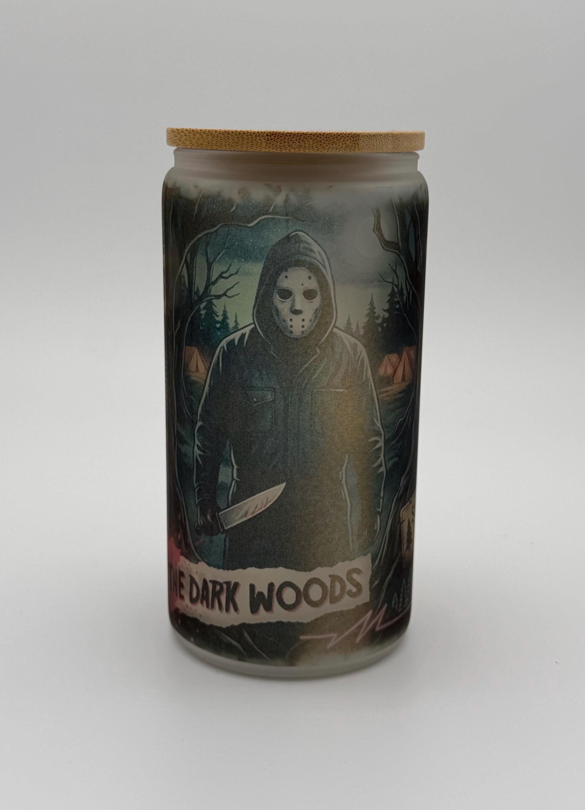 Horror Movie Frosted Glass Tumbler