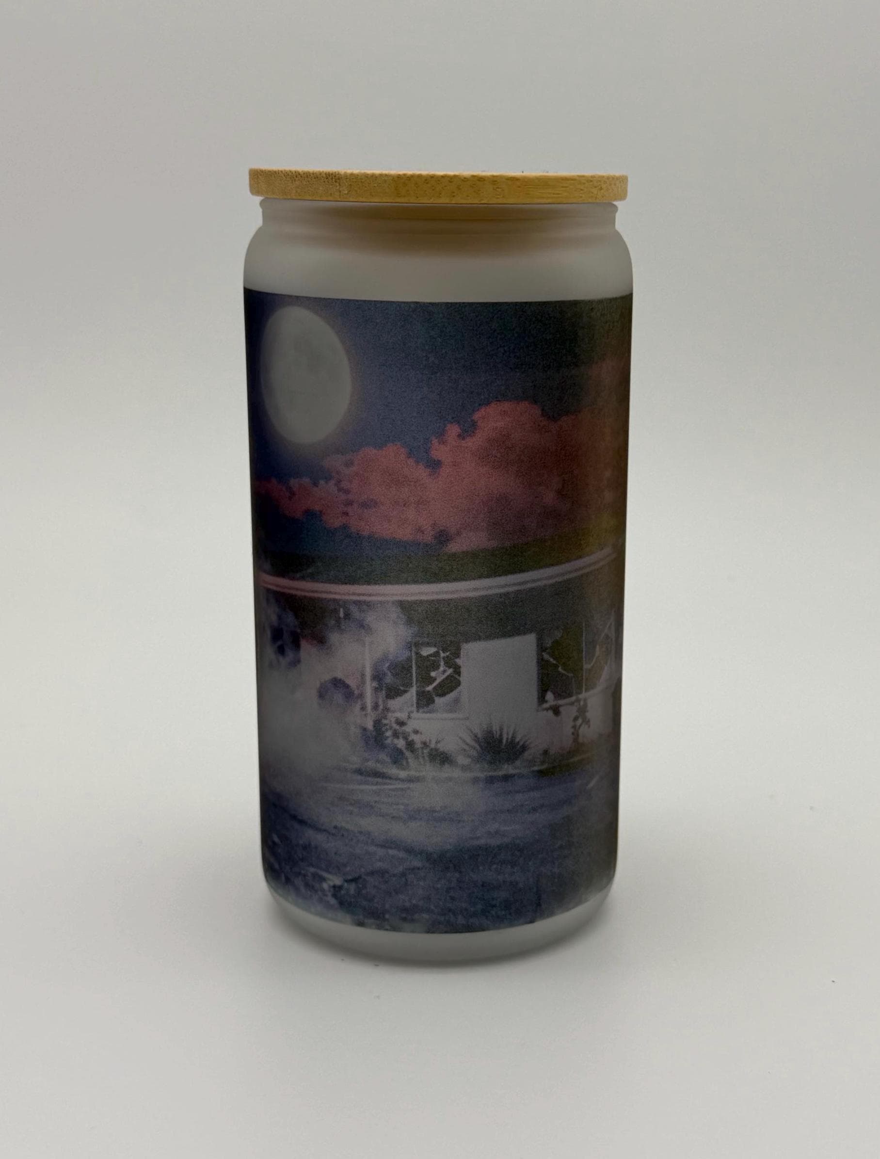 Suspense Thriller Frosted Glass Tumbler