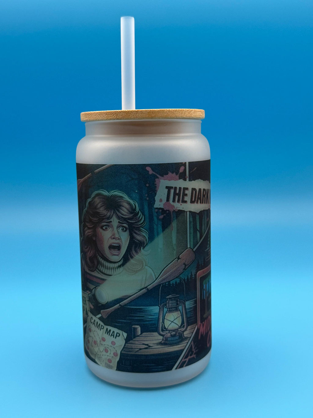 Horror Movie Frosted Glass Tumbler