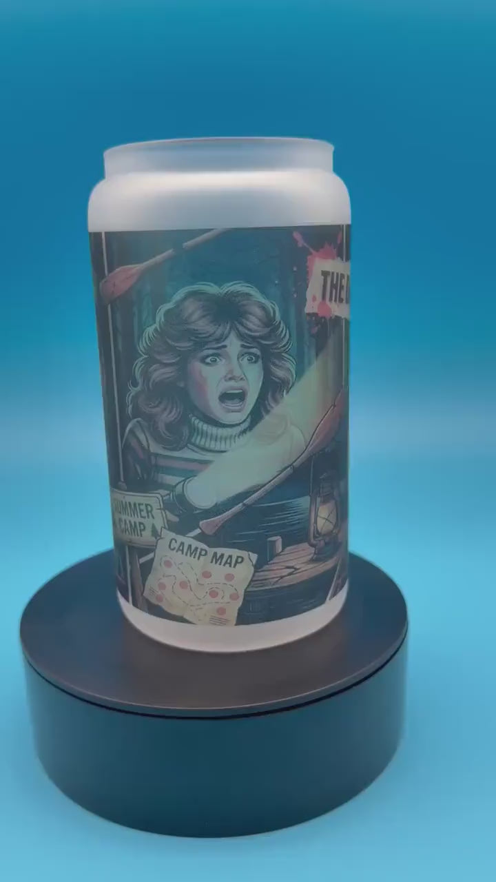 Horror Movie Frosted Glass Tumbler